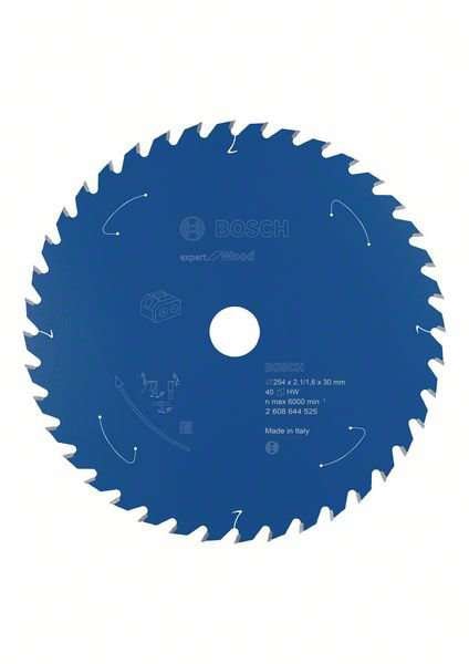 Bosch Sågklinga Expert for Wood 254×2,1/1,6×30mm 40T