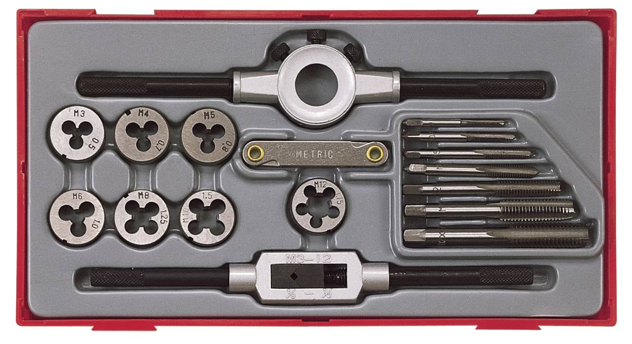 Teng Tools Gängsats TTTD17 M3-M12 17 delar
