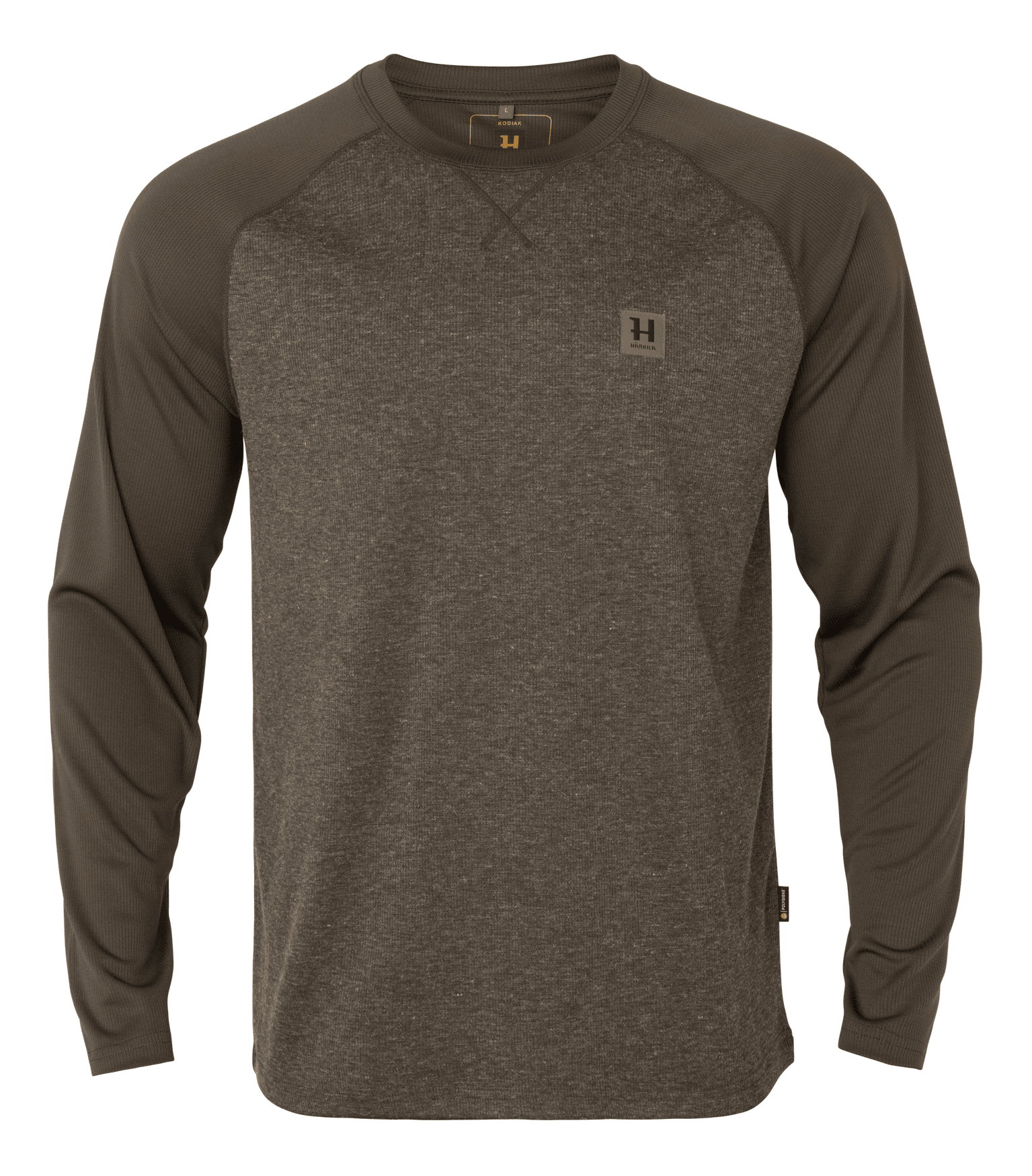 Härkila Kodiak CleverWool L/S T-shirt Men Dark Hunting Green