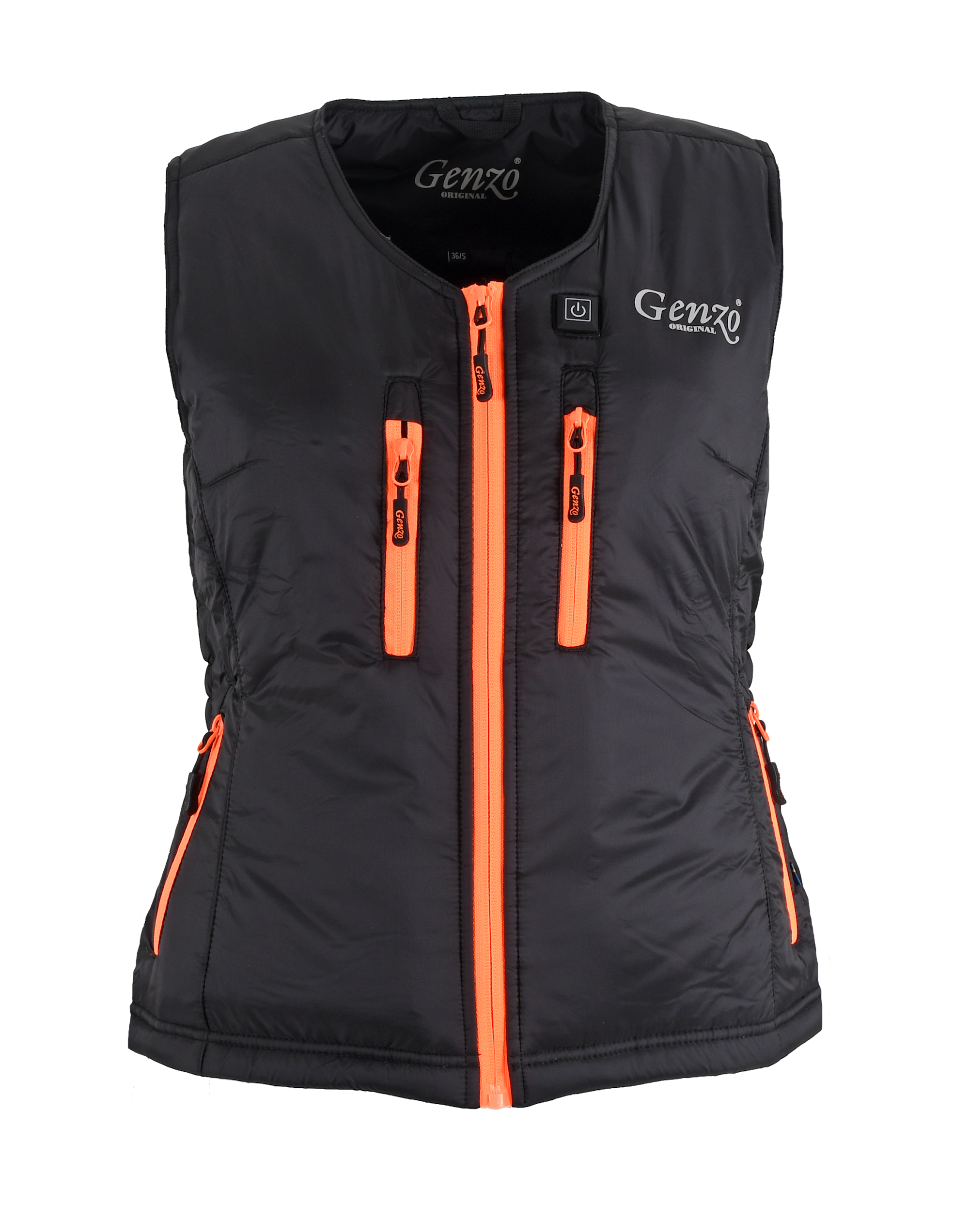 Genzo Arctic Original Värmeväst Dam Svart