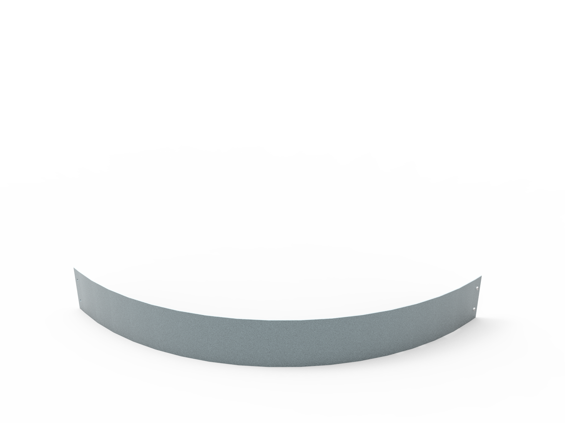 Flexigarden Planteringskant Aluzink 120 mm Kvartsbåge