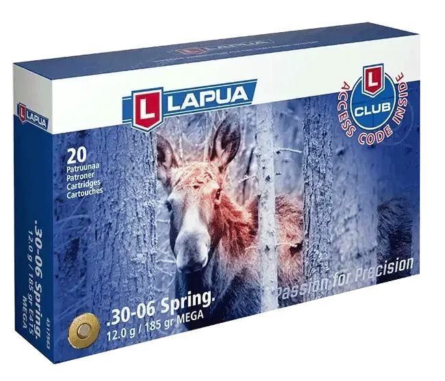 Lapua Mega .30-06 12g/185gr