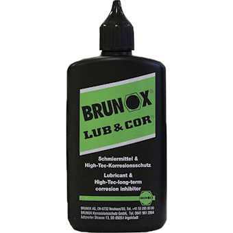 Brunox Lub & Cor Vapenolja Flaska 100ml