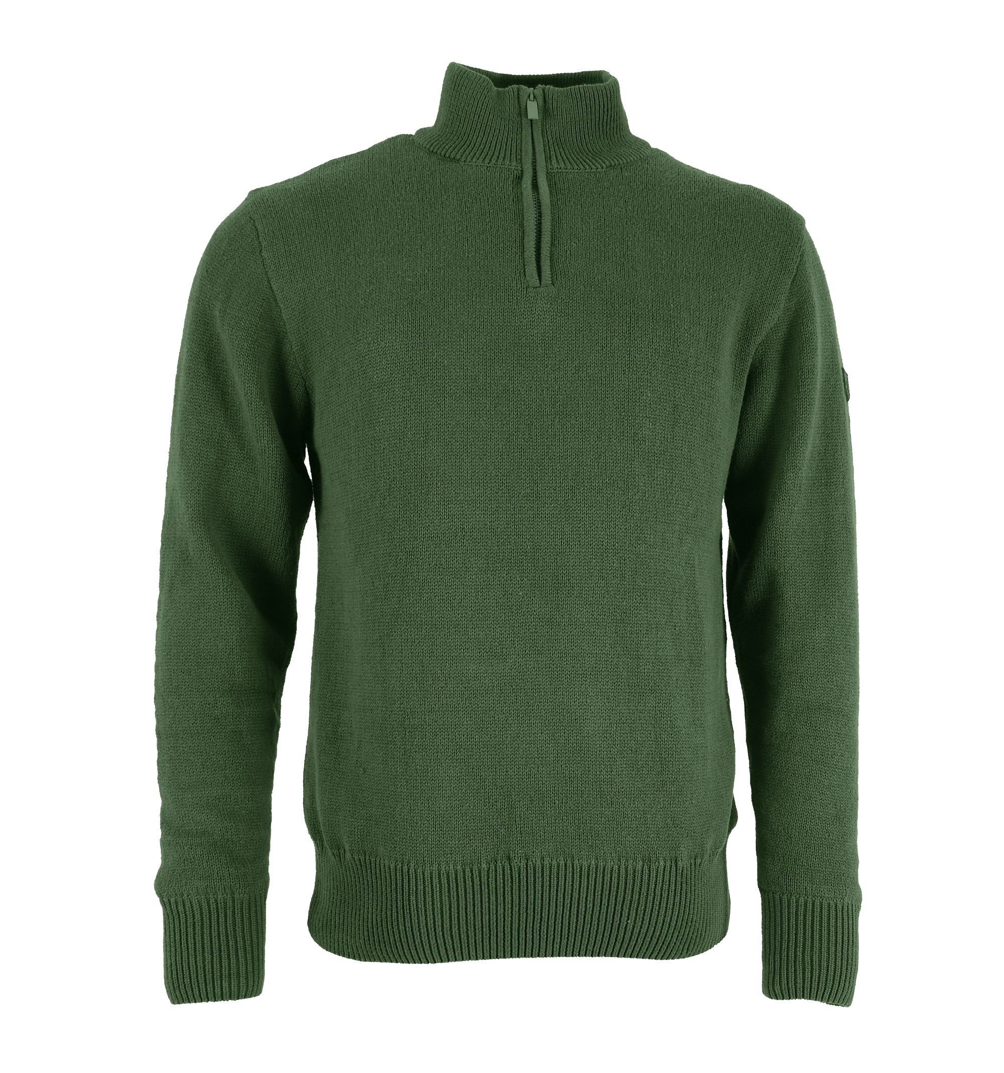 Windblocker Shirt 1/3 Zip Lining Dunkelgrün Herren