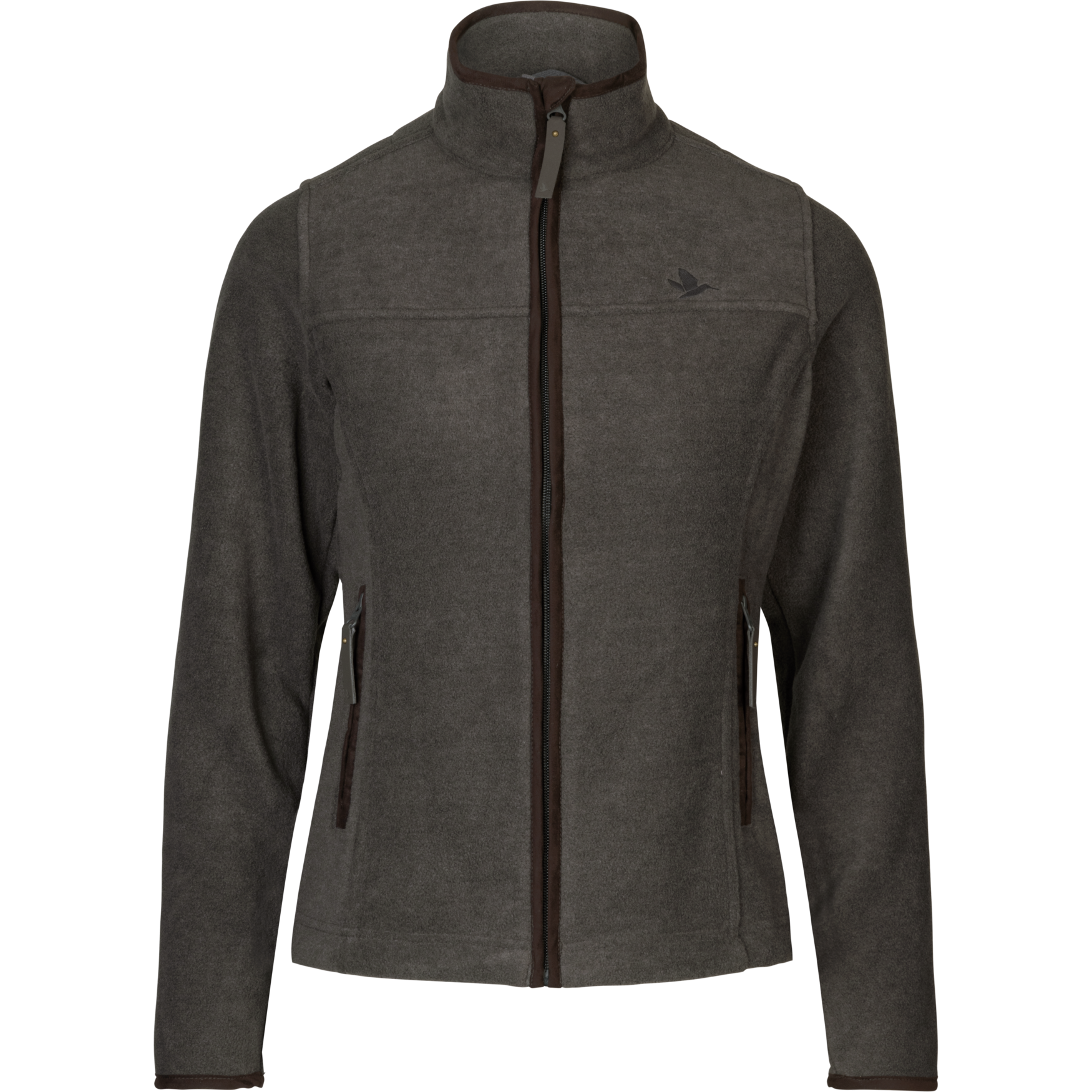 Woodcock Ivy Fleece Jacka Dark Grey Melange L