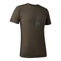 Deerhunter Logo T-Shirt Herren Fallen Leaf