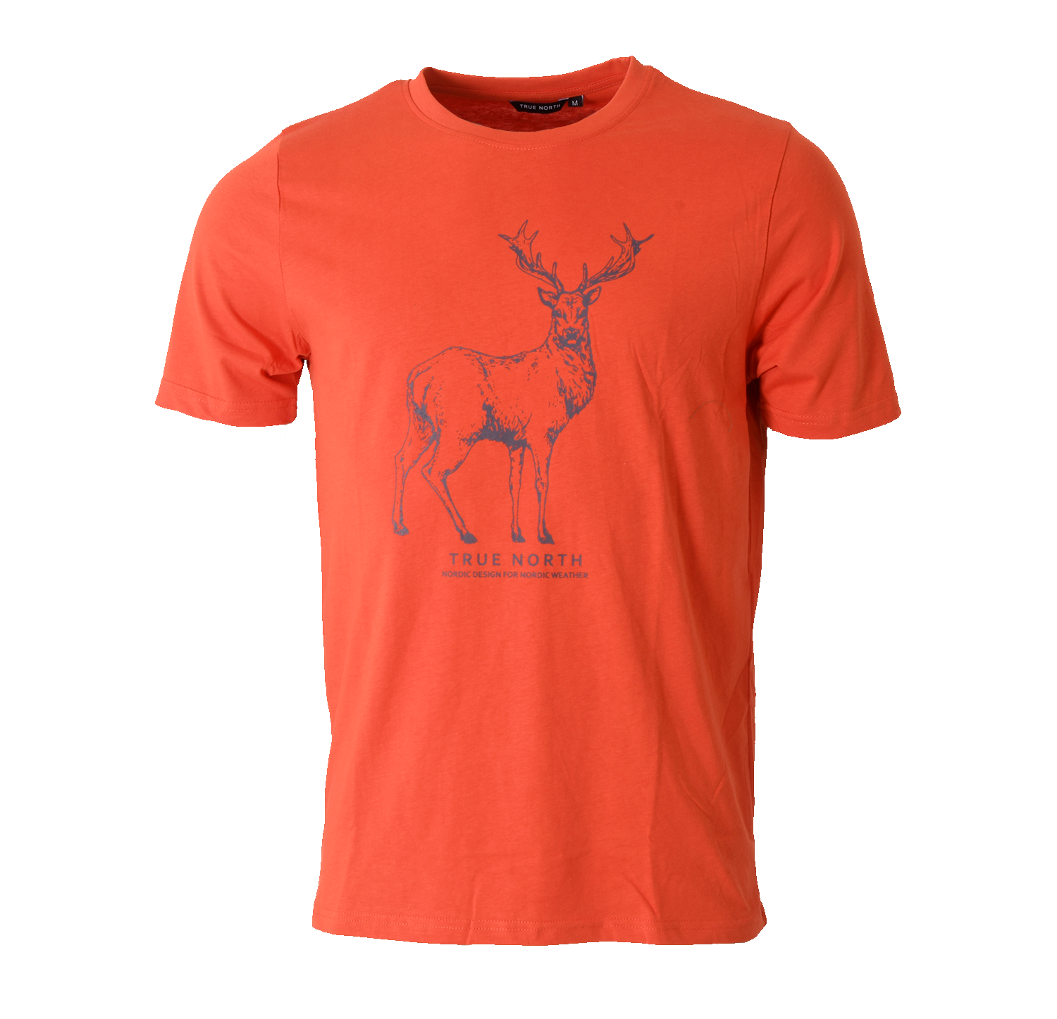 True North T-Shirt mit Print in Ziegelrot