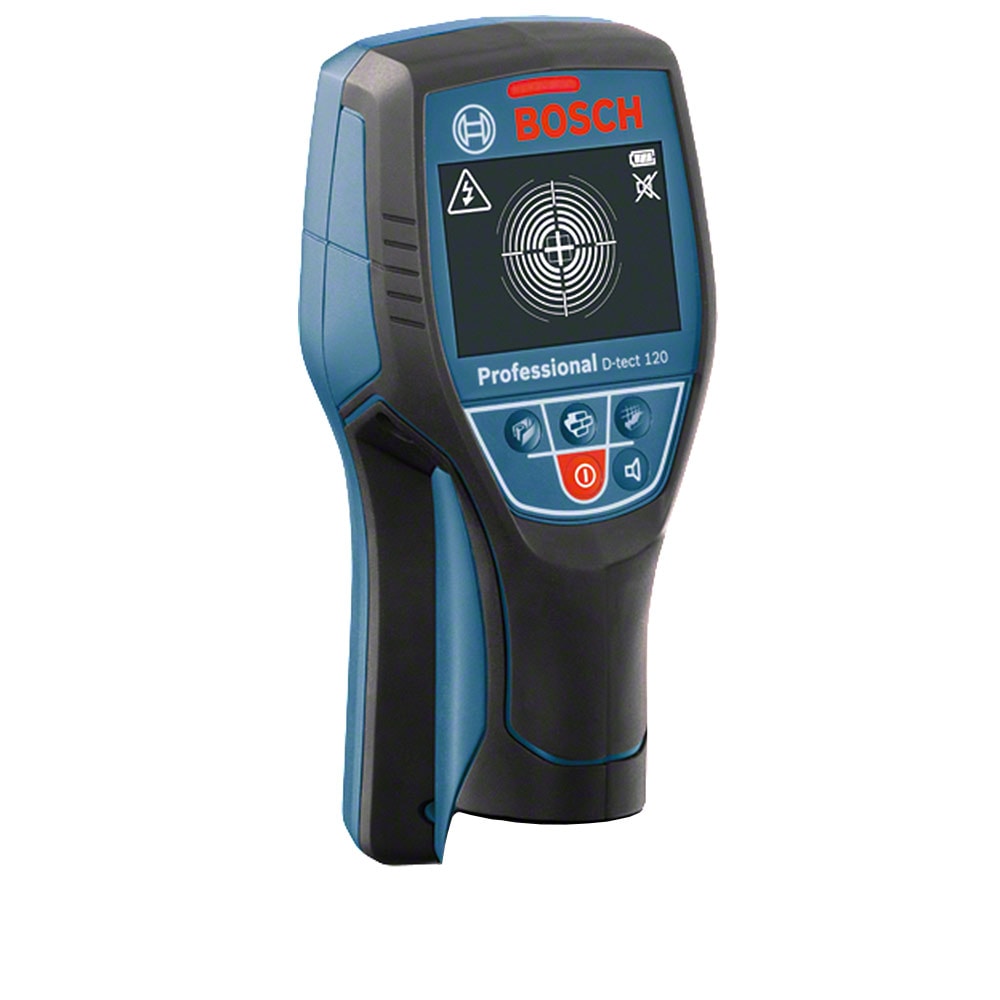 Bosch Detektor D-Tect 120 mit 4 Batterien (AA) & Batterieadapter