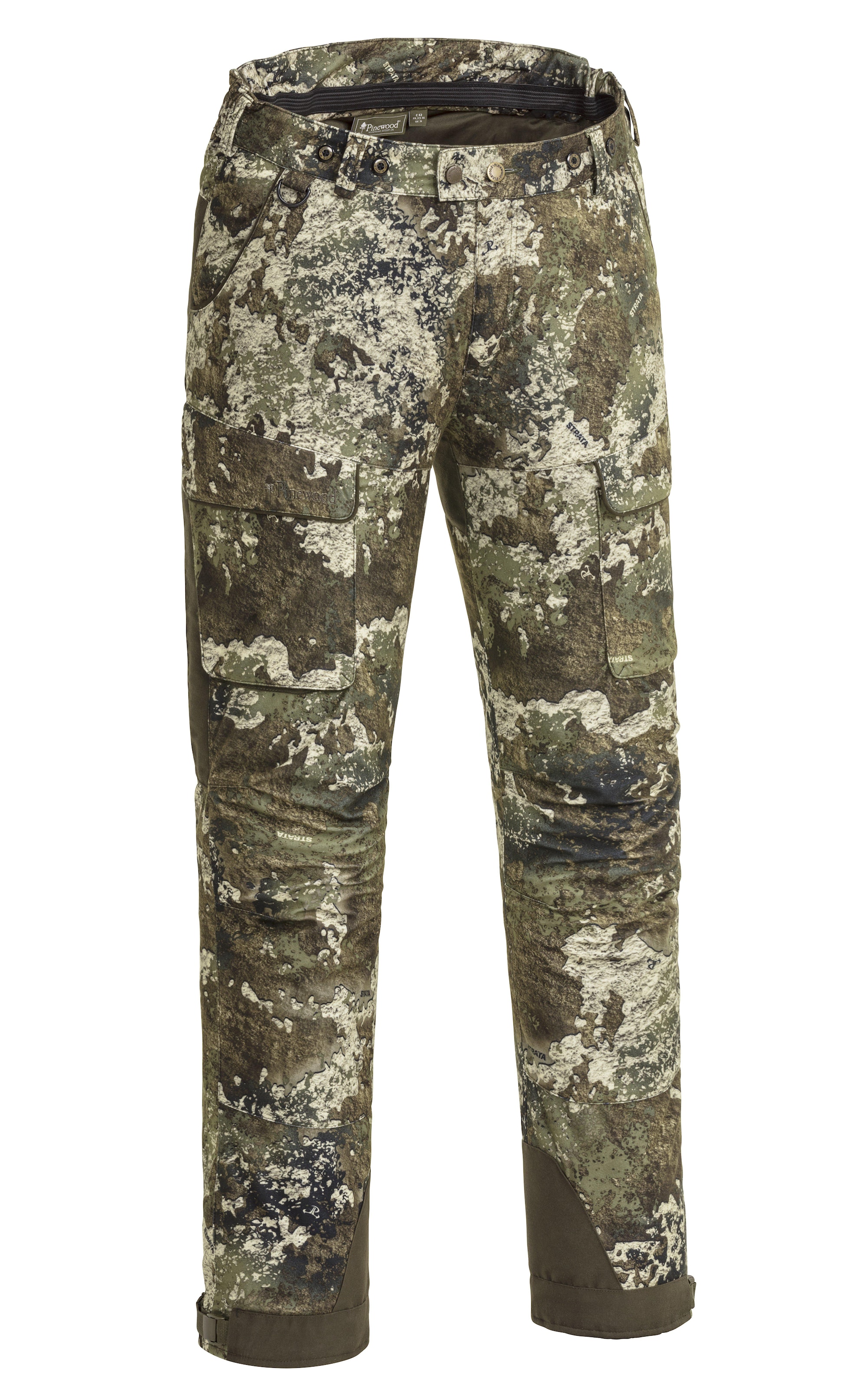 Pinewood Småland Light Camou Byxor Herr Strata/Suede Brown