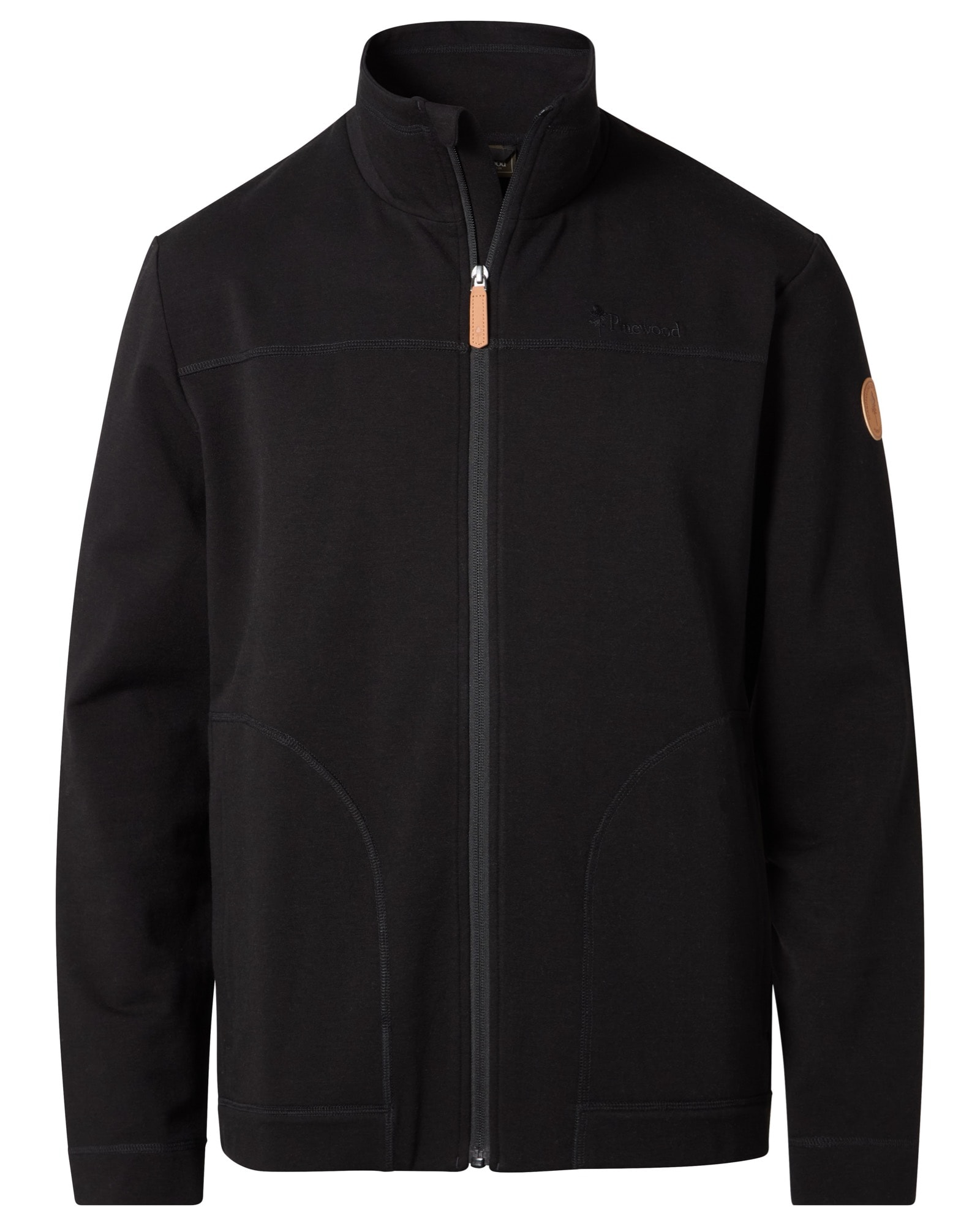 Pinewood Finnveden Wool Fleecejacka Herr Black