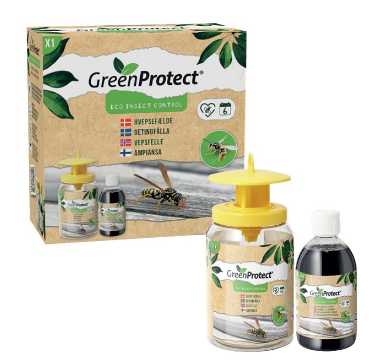 Green Protect vepsefelle med lokkemiddel