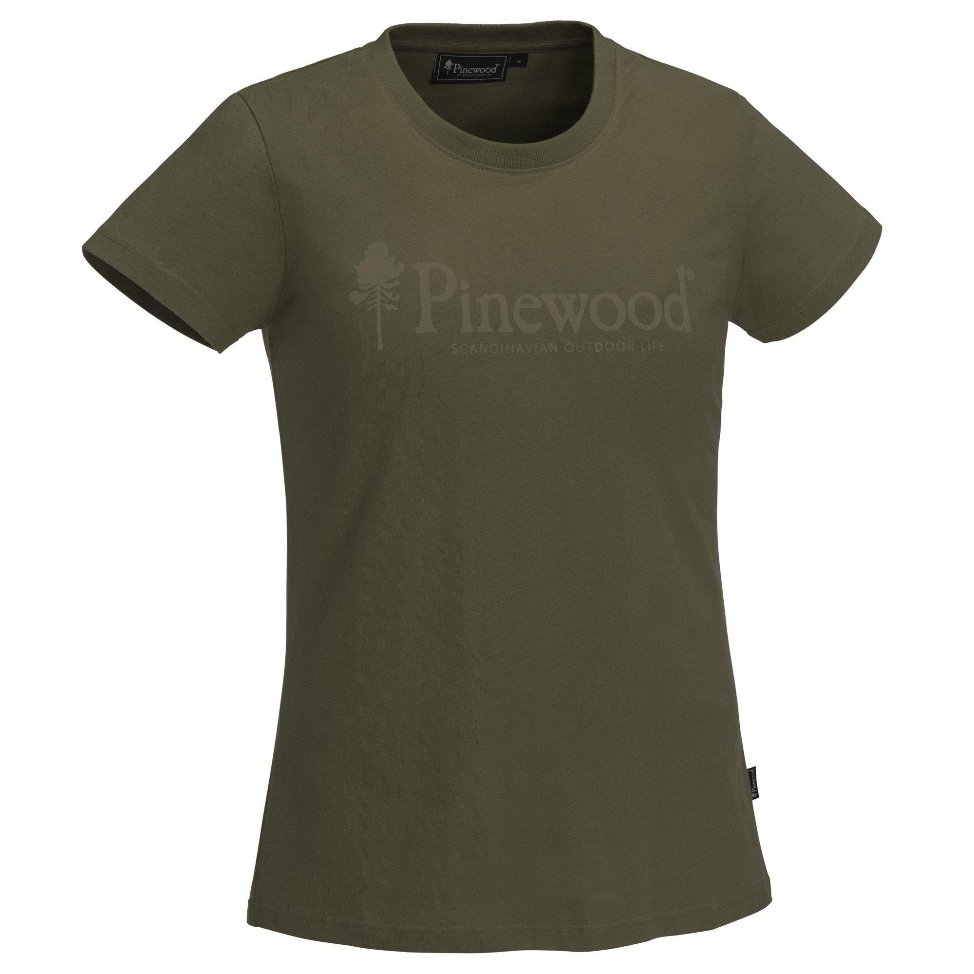 Pinewood Outdoor Life T-Shirt Dam Hunting Olive