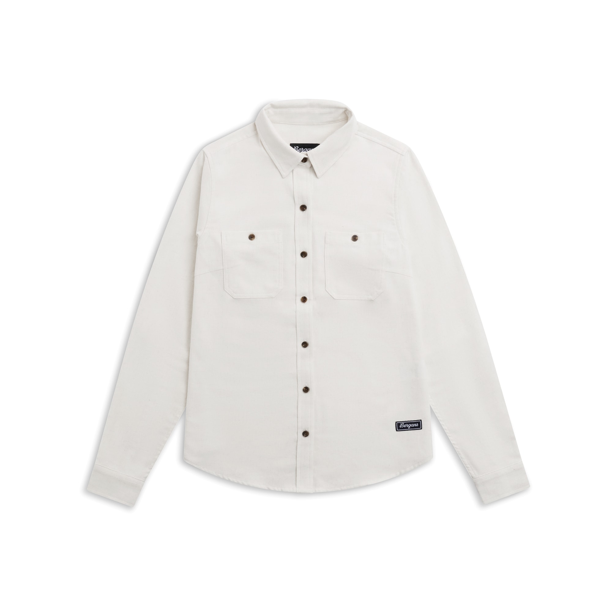 Bergans Nordmarka Flannel Shirt Women Arctic White