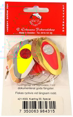 G. Erikssons Kvarting Special guld/koppar/silver Långedrag