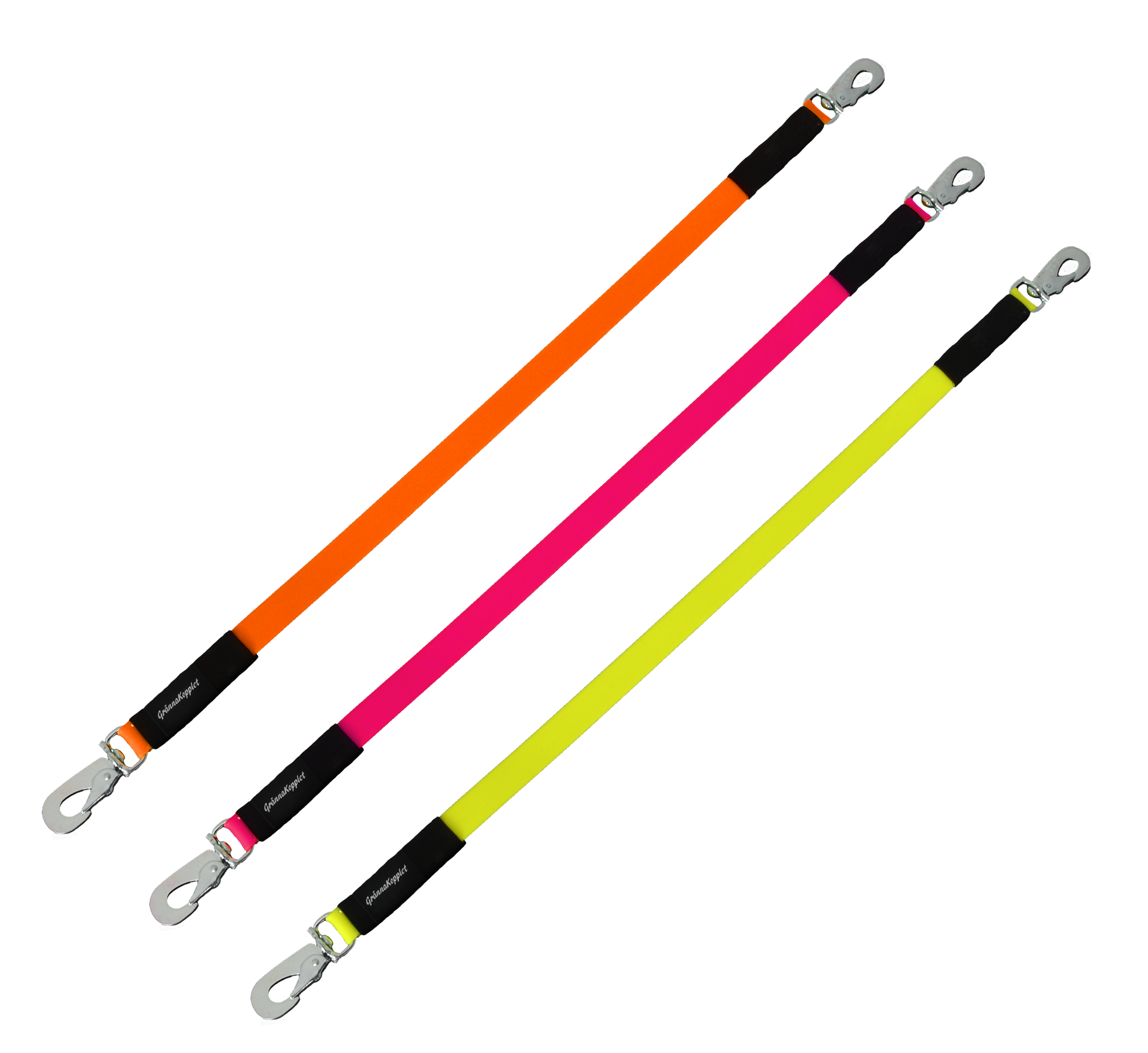 Grännakoppelt Gürtelleine 65 cm – mehrere Farben