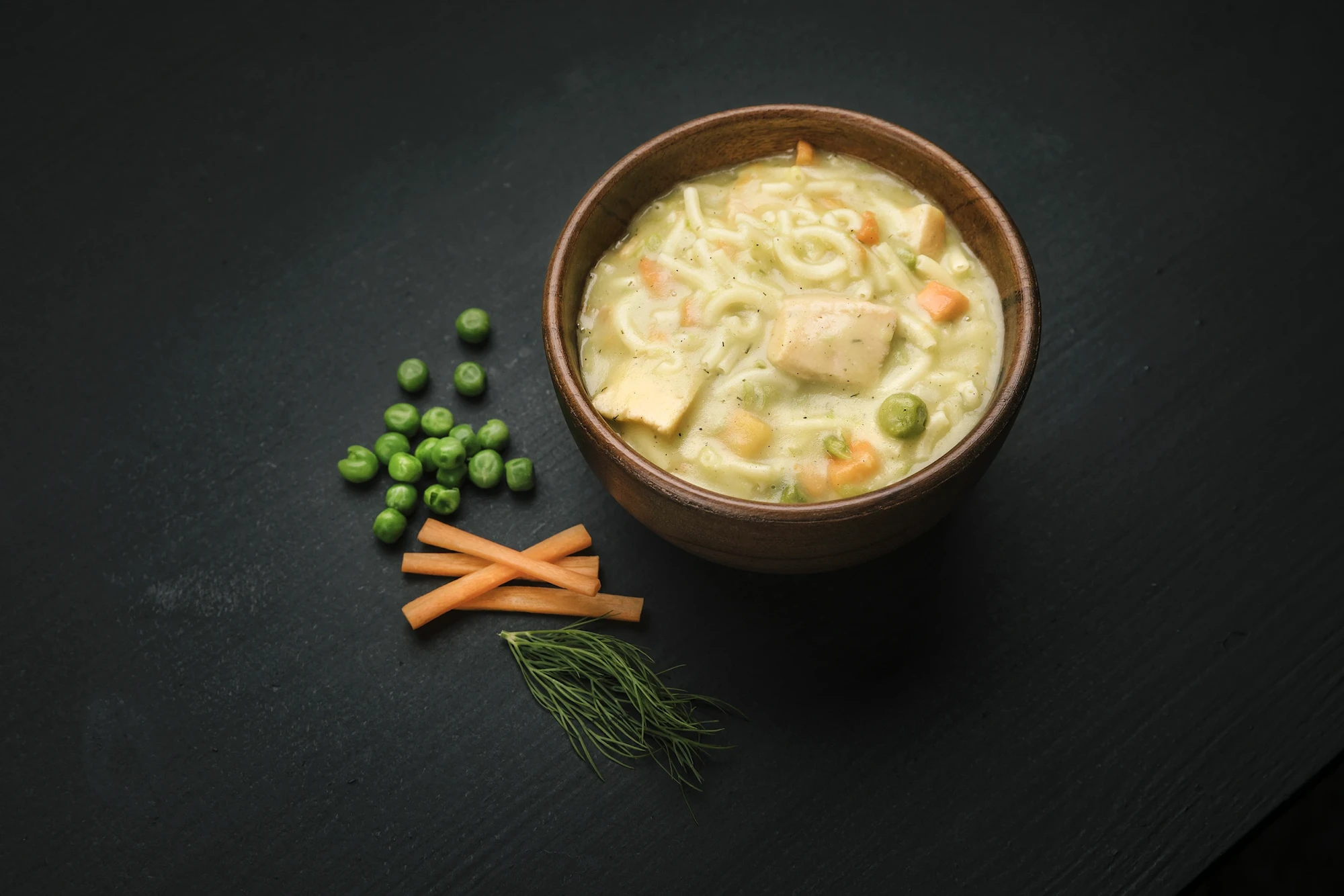 REAL Turmat Lax med pasta och gräddsås - Gryta