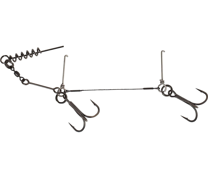SG 1x7 Titanium Corkscrew Double Stinger #2/0 1-pack