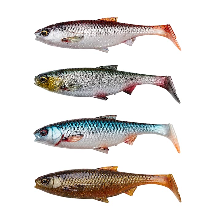 SG 3D River Roach 14 cm 28 g Clear Water Mix 4-pack