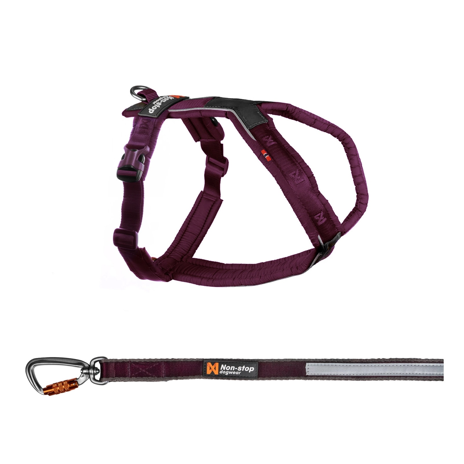 Non-Stop Dogwear Walking Paket Lila