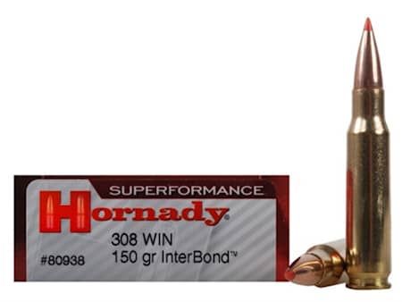 Hornady 308 Win 150gr Interbond