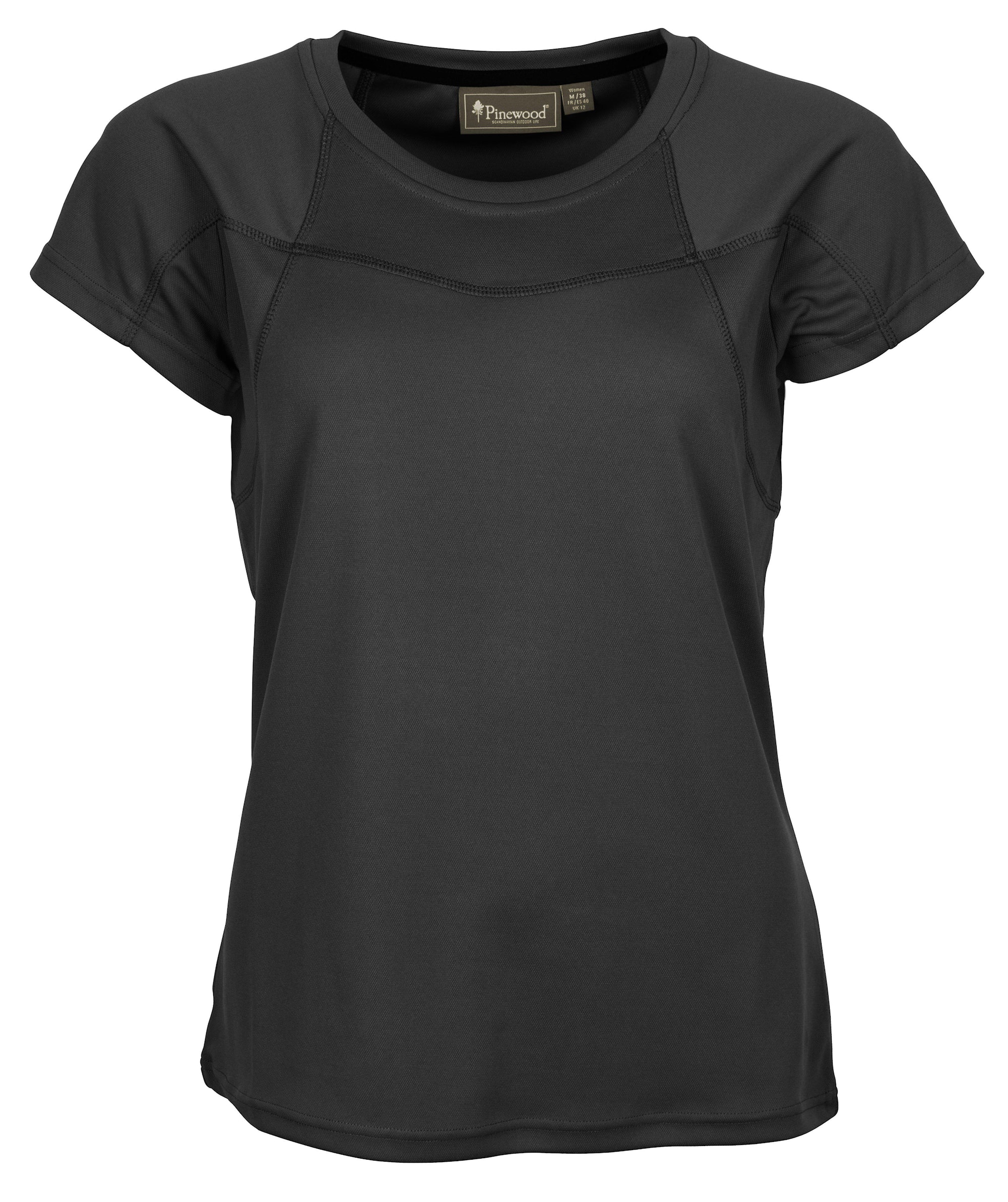 Pinewood Finnveden Funktions T-Shirt Dam Black