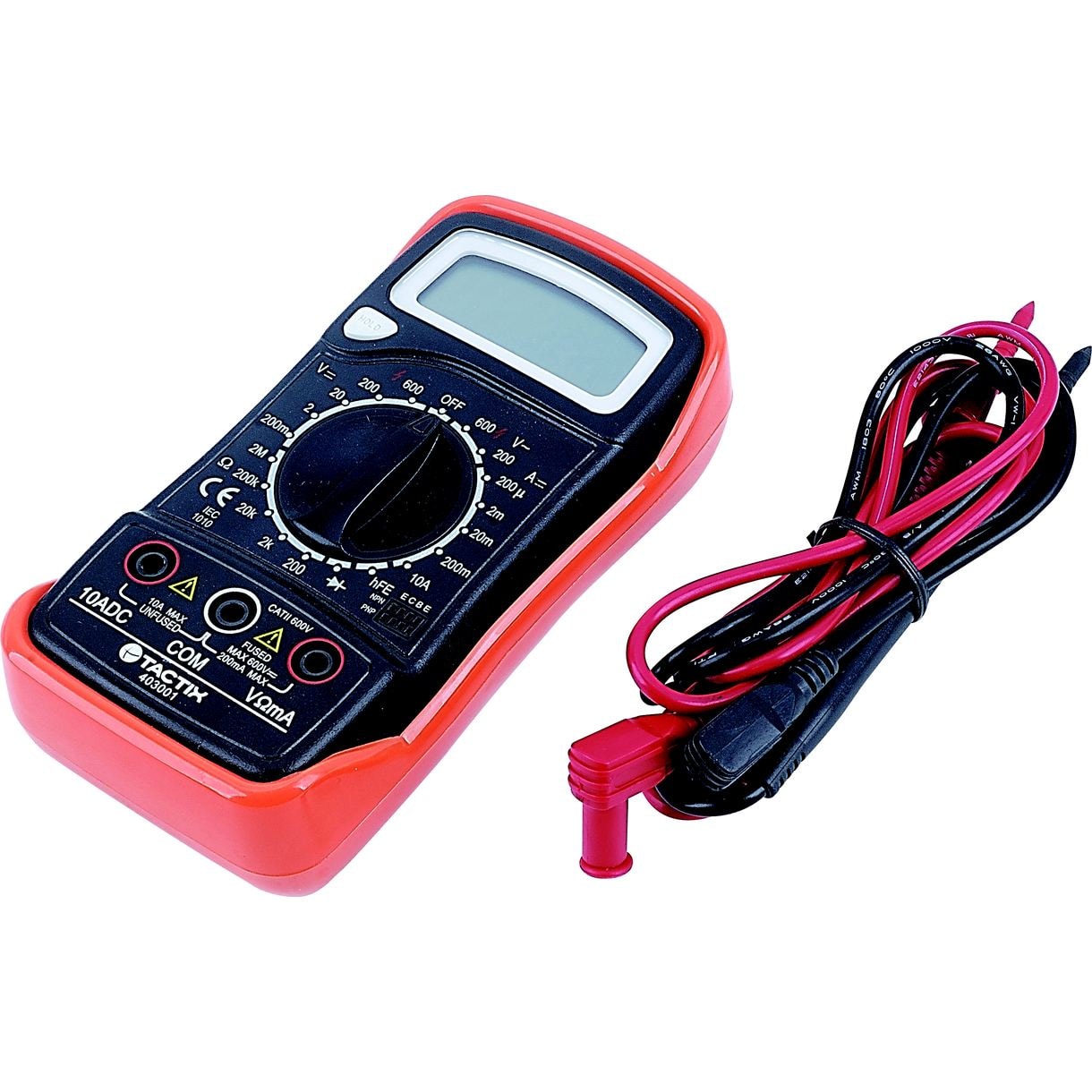 Tactix Multimeter Digitalt