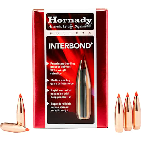 Hornady Interbond Bullets 30 Cal 165 Gr