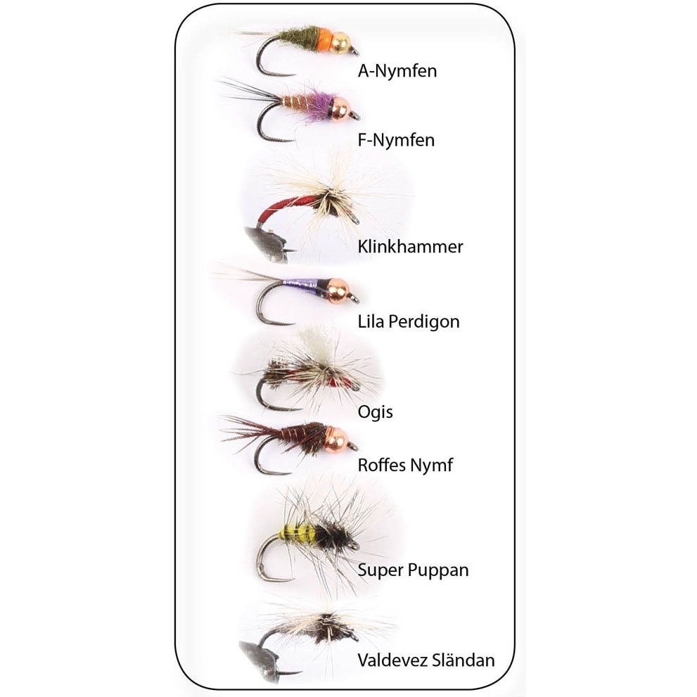 Wiggler Harr Flugor #12 8-pack