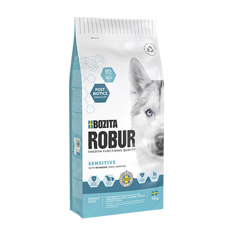 Bozita Robur Adult Sensitive Reindeer 12kg