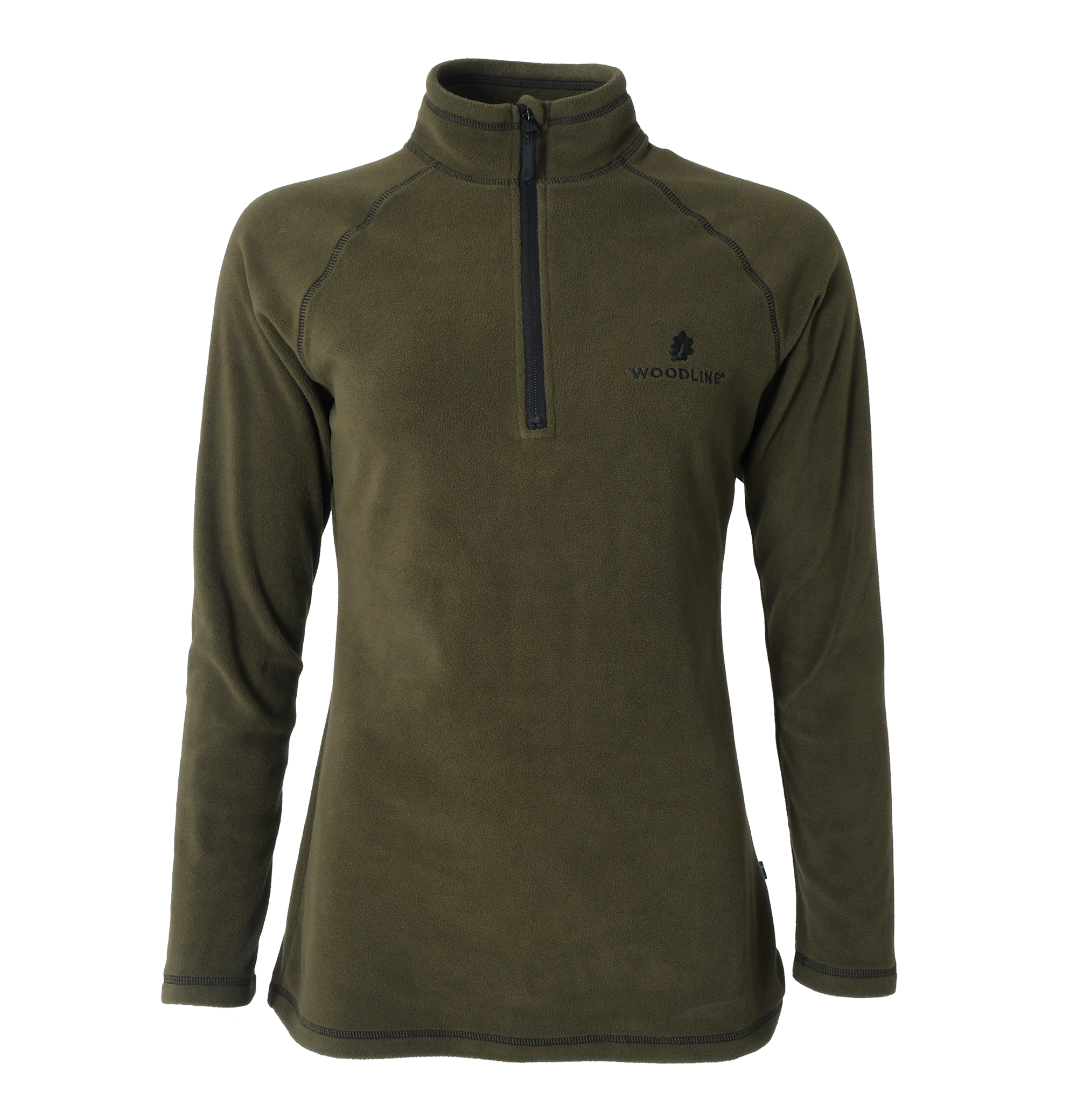 Woodline Fleece Genser Pennebo Grønn Dame