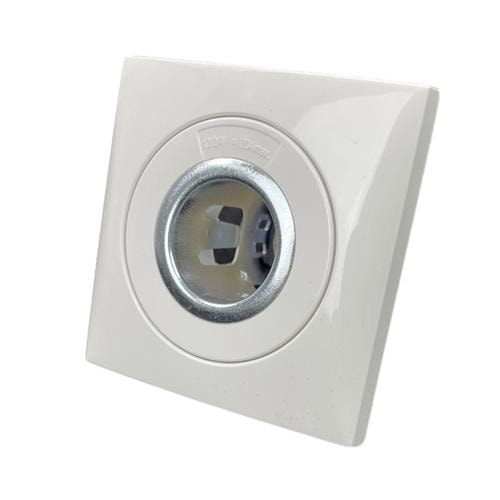 Berker Vägguttag 6-24V Vit