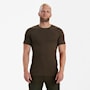 Deerhunter Basis 2-Pack T-skjorte Herre Brown Leaf Melange