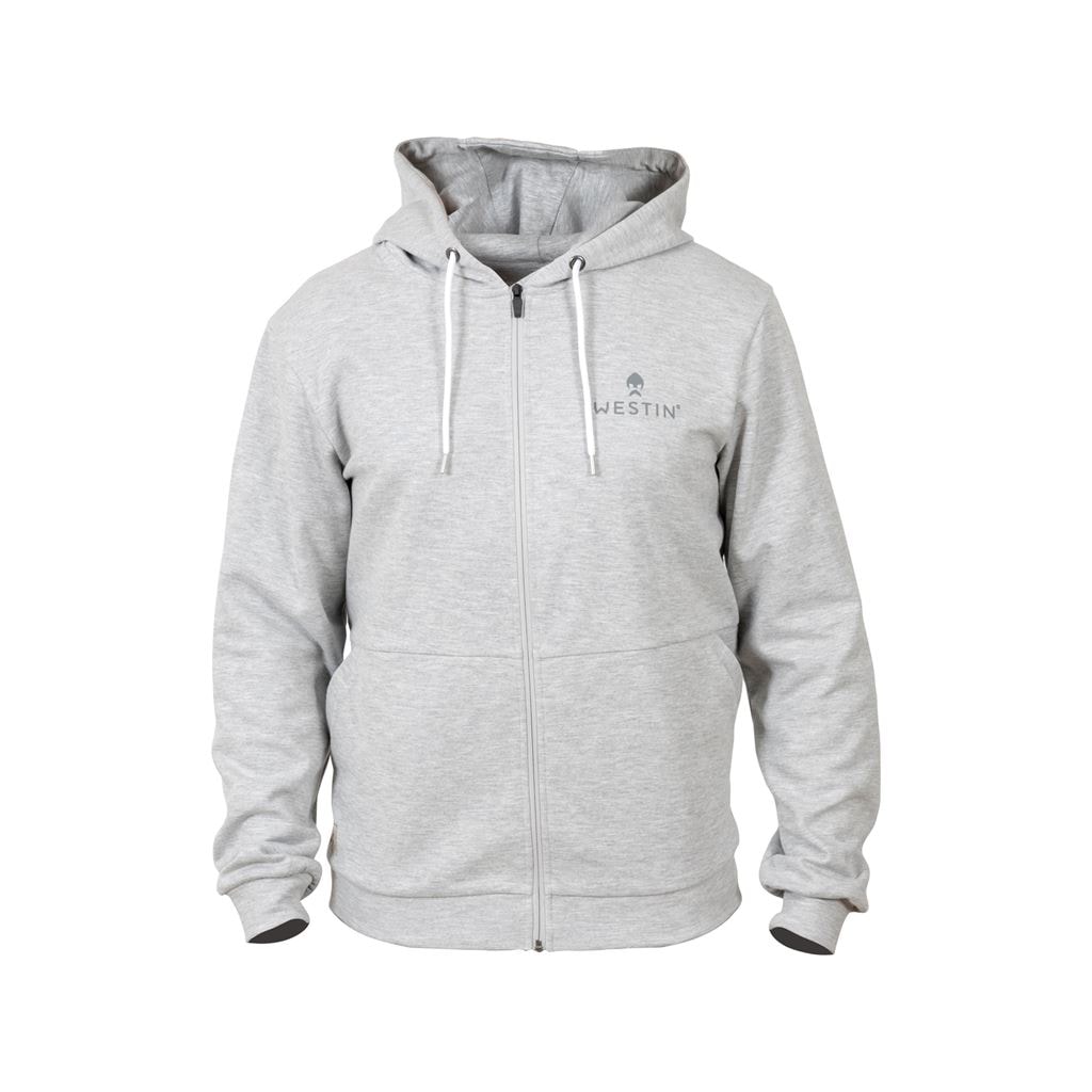 Westin Business Zip Hoodie Grey Melange