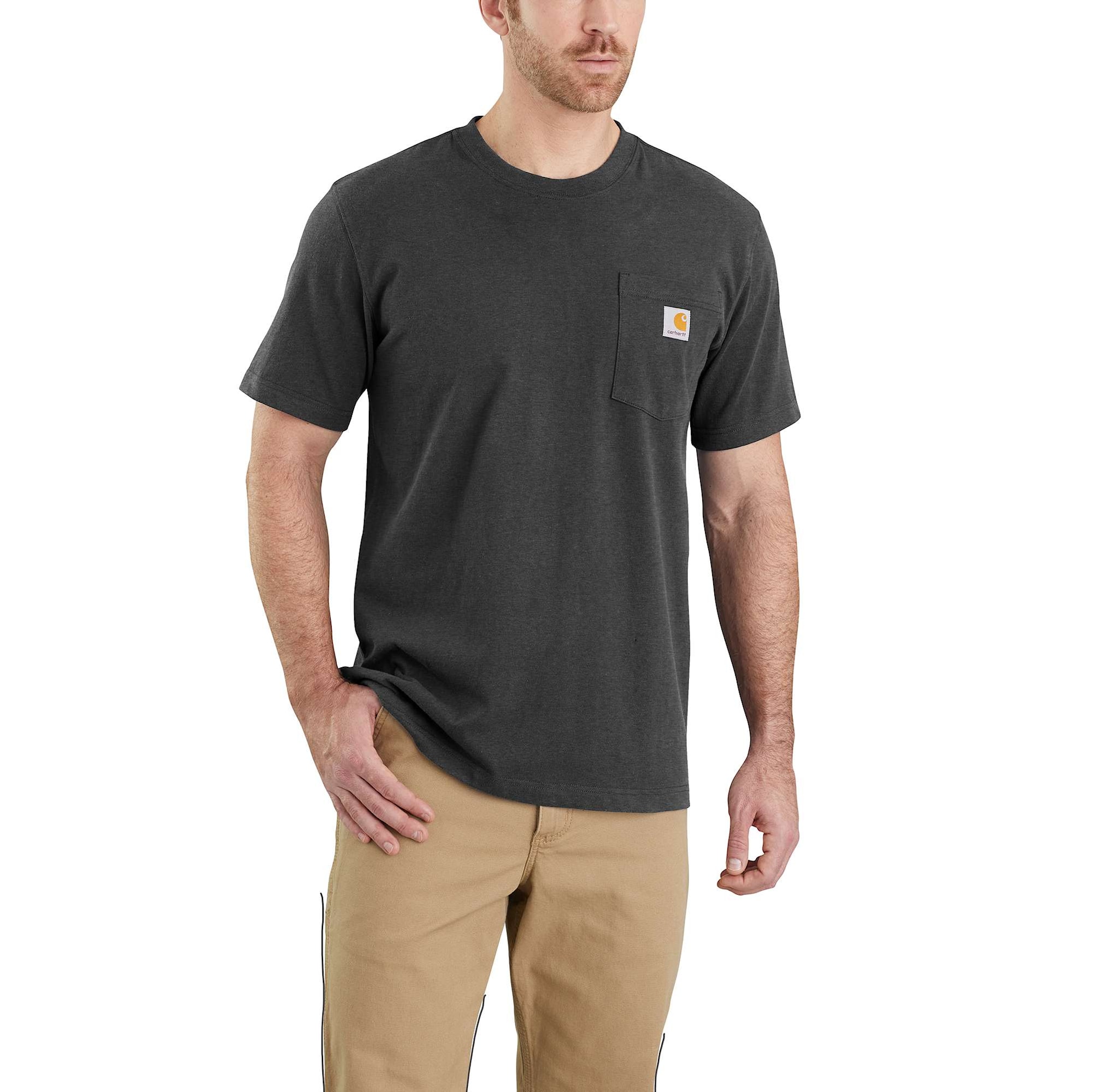Carhartt Workwear Pocket T-Shirt Men's Carbon Heather