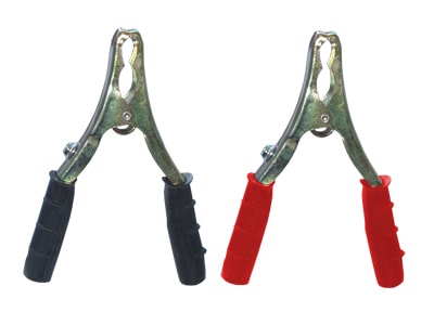 Helvi +/- klamma till batteriladdare Kit 120A