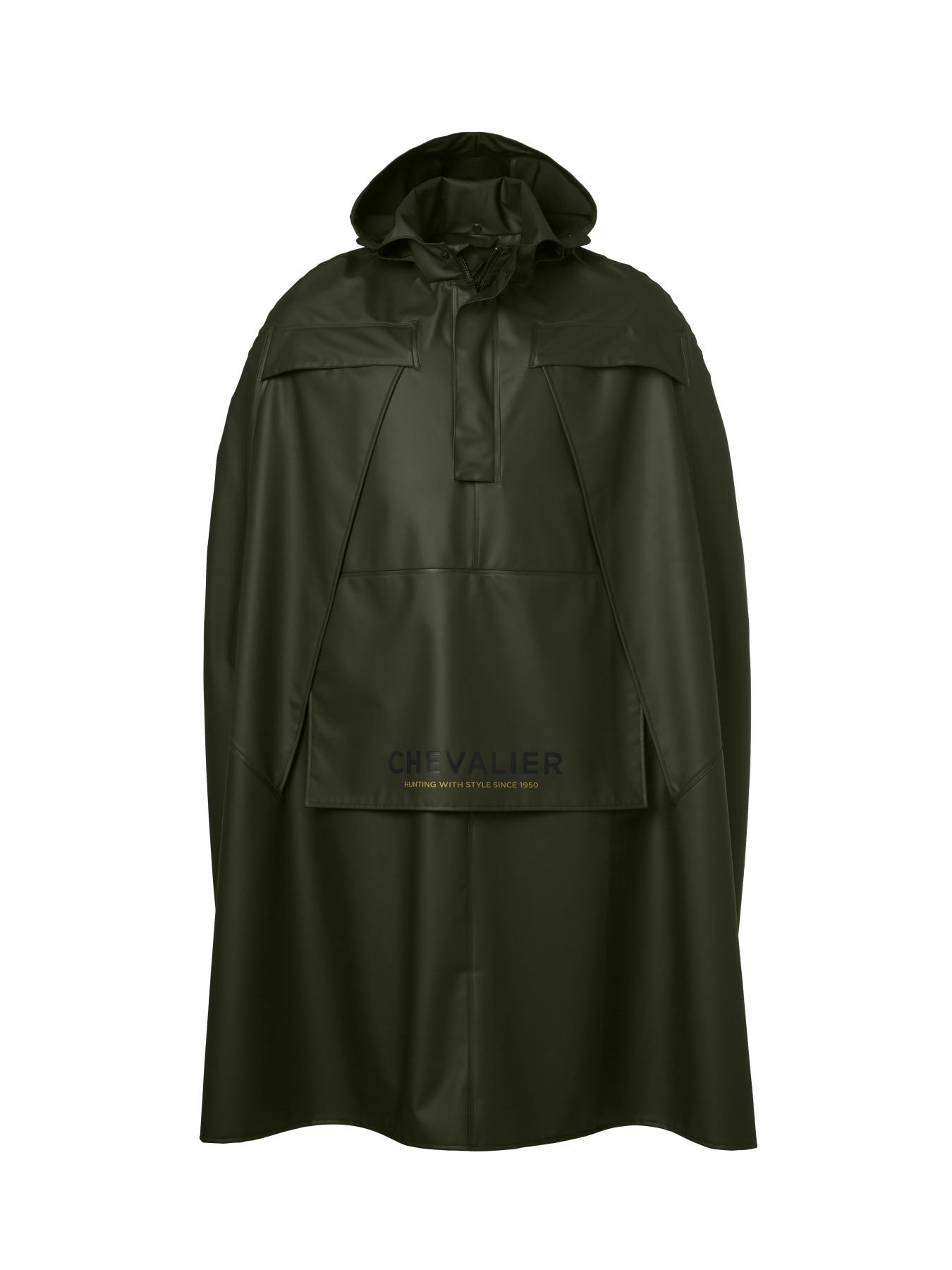 Chevalier Stratus Regenponcho Dunkelgrün