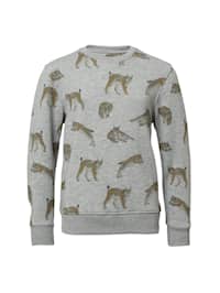 Chevalier Wildcat Sweatshirt Junior Lynx Grey Melange