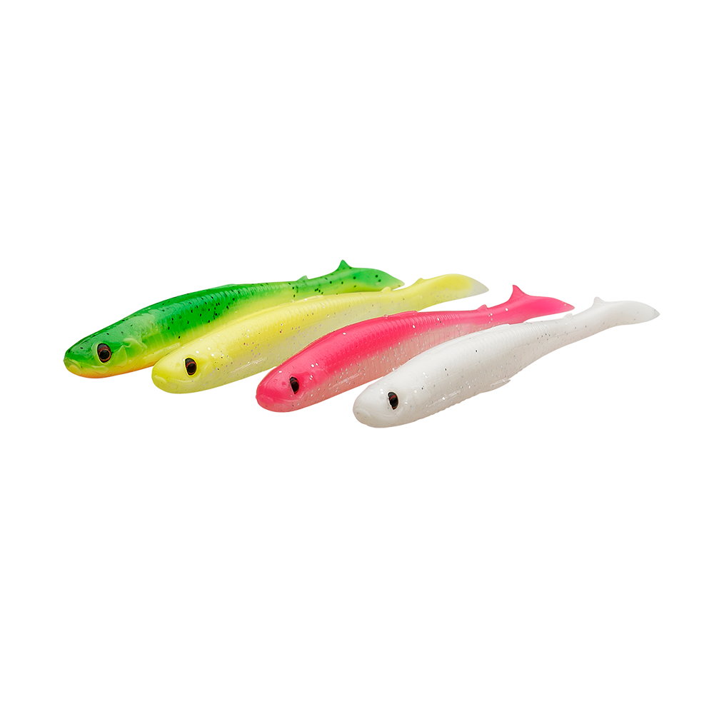 Savage Gear Jig SG Slender Scoop Shad 11 cm 7 g Dark Water Mix 4-pack