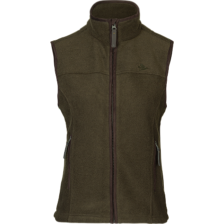 Woodcock Ivy Fleece Väst Pine Green Melange M