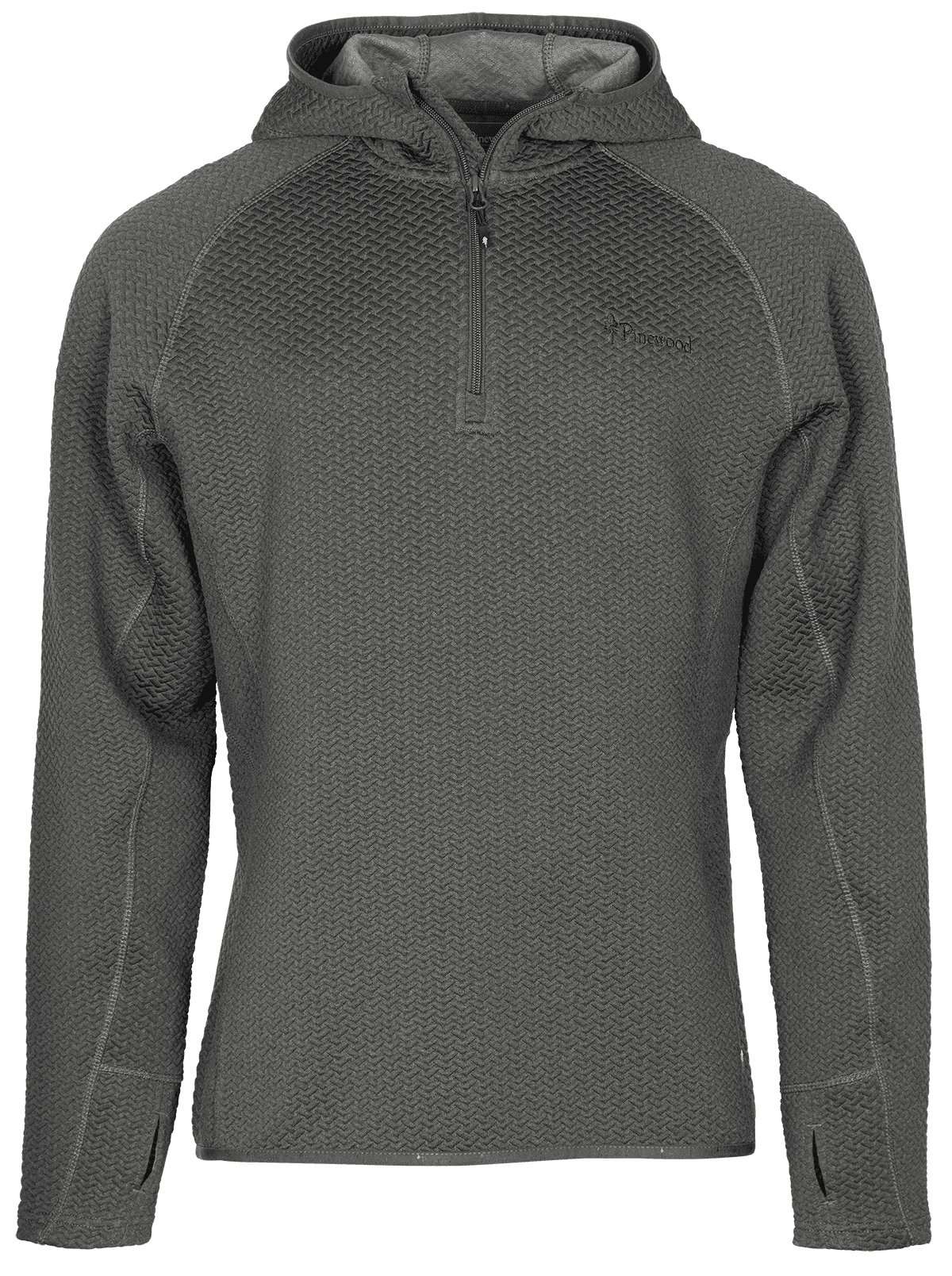 Pinewood Everyday Travel Hoodie Herr Grey Melange