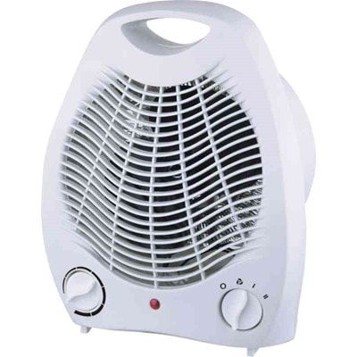 Gelia Värmefläkt 2000w Plast Vit