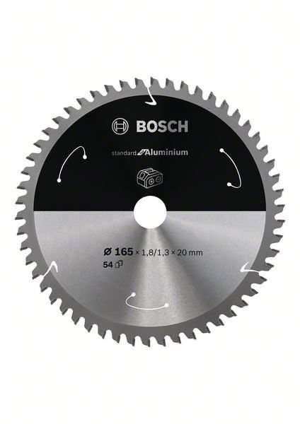 Bosch Sågklinga Standard for Aluminium 165×1,8/1,3×20mm 54T