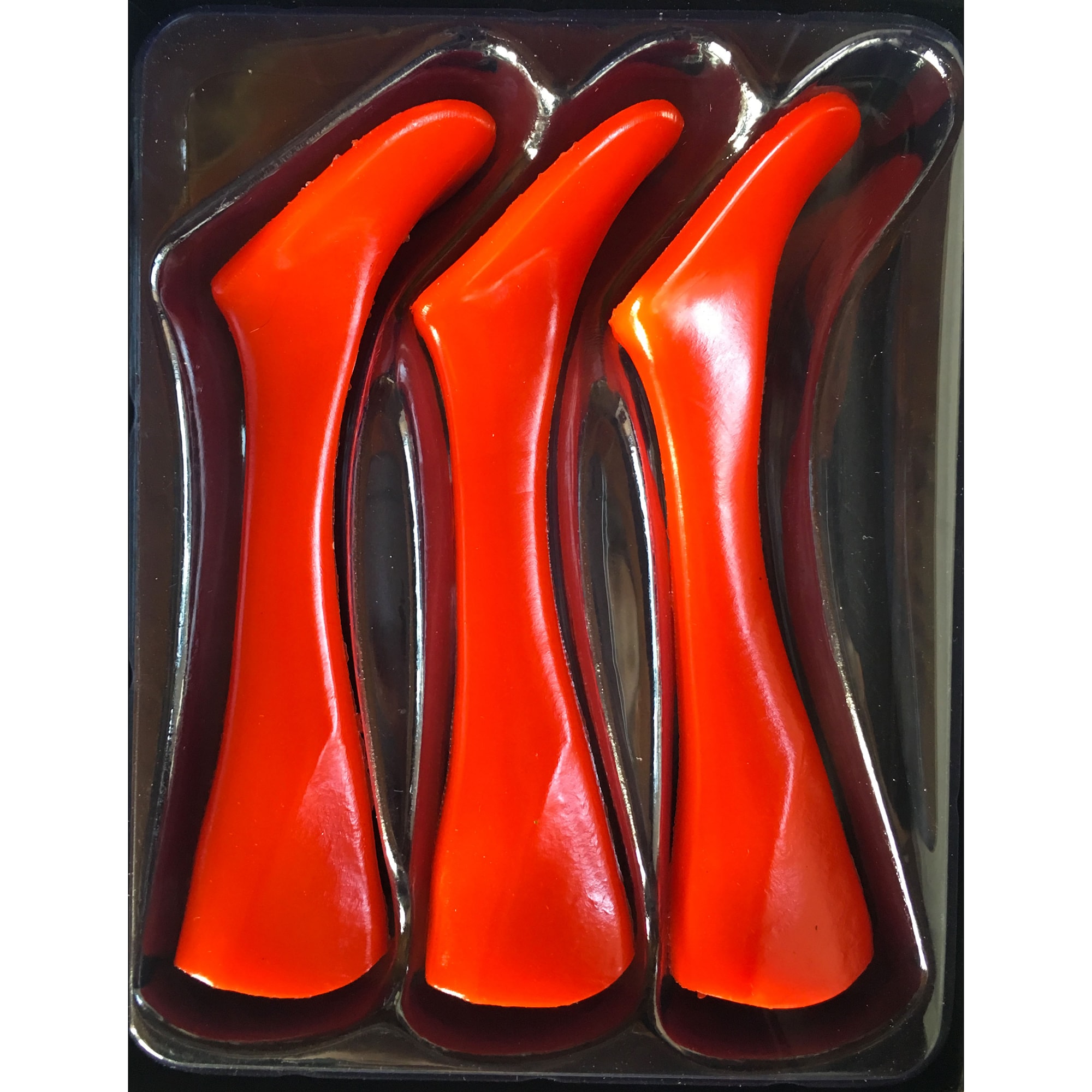 Headbanger Shad 22 cm Replacement Tails Red 3-pack