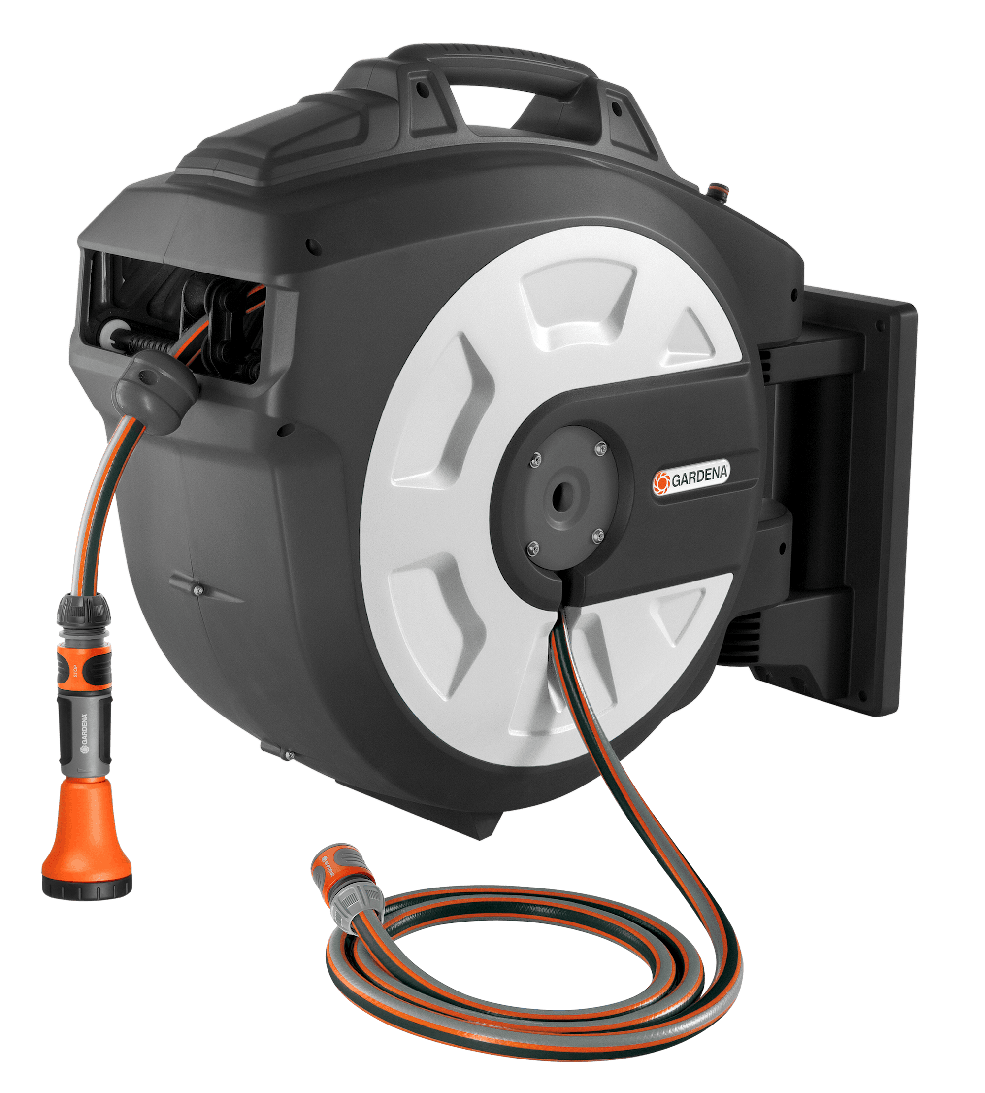 Gardena Comfort Wand-Schlauchbox 35 Roll-up Weiß