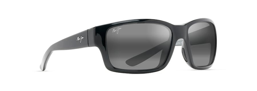 Maui Jim Grey Mangroves Black w/Grey Int Solglasögon
