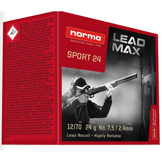 Norma Lead Max ® Sport 24 12/70 Us7,5