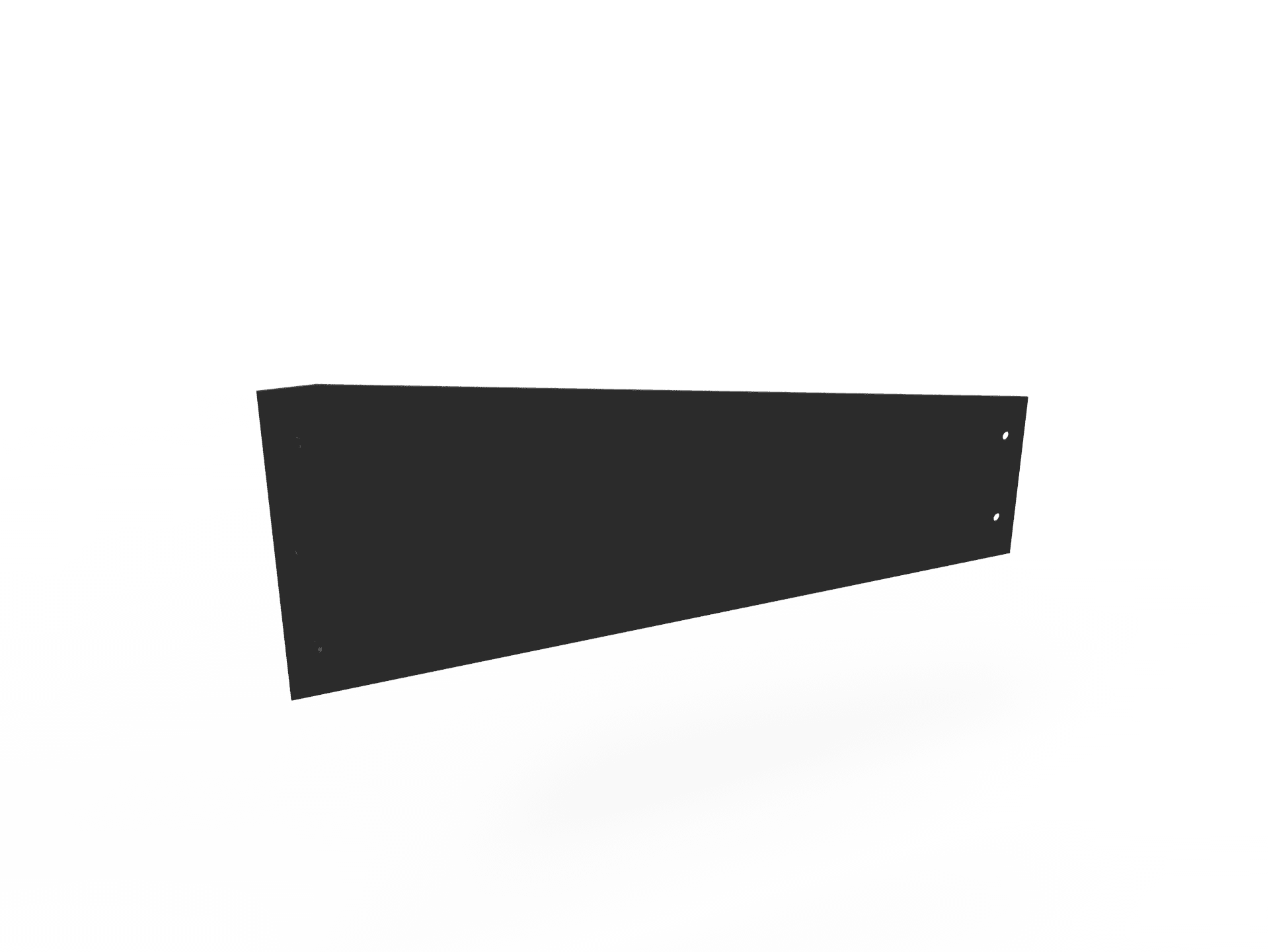 Flexigarden Planteringskant Svart Övergång 120-180 mm 500 mm