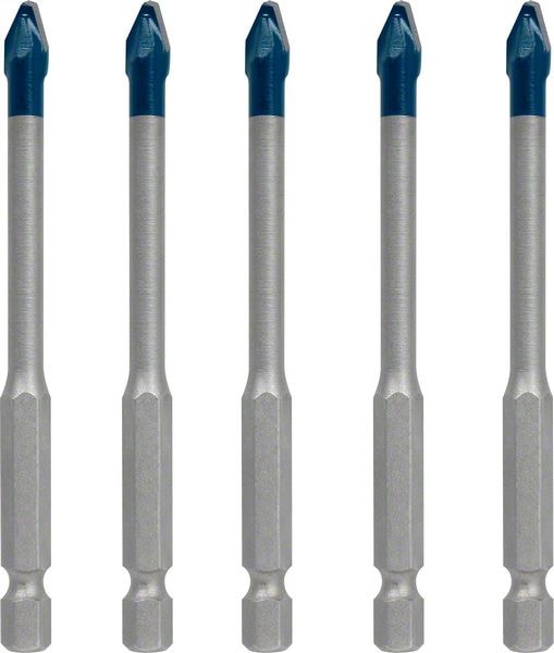 Bosch Borrsats Expert HEX-9 HardCeramic för taktegel, 6 mm, 5 st.