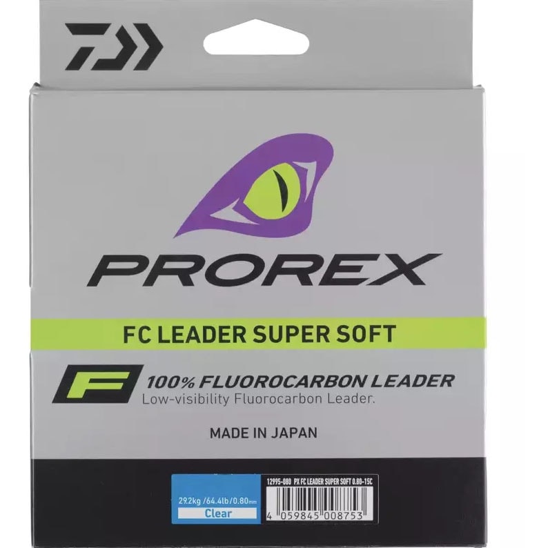 Daiwa Prorex Super Soft Fluorocarbon Fiskelina