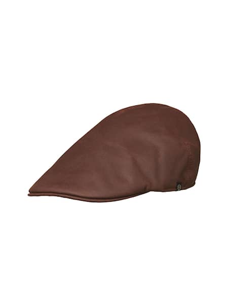 Chevalier Torre Waxed Cotton Sixpence Cap Burgundy